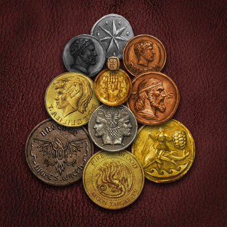 All 11 Pre-Conquest Coins with Cloth Bag and Wax Seal