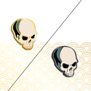 Mini Accent Pin | Skull
