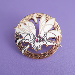Celestial Bat Pin - Gold