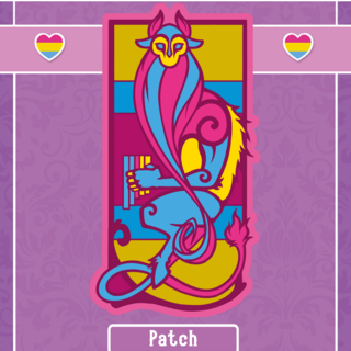 Pansexual Pan Iron-on Patch