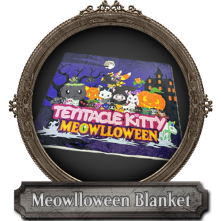 Cuddly Meowlloween Blanket