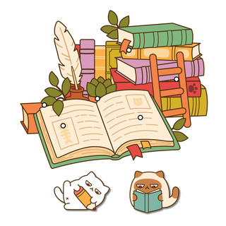 Book Lover Make a Scene Kit