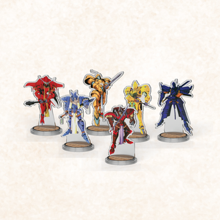 Wares Blade Acrylic Standees Set