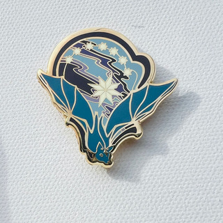 Nocturnal Nouveau Pin | Fruit Bat