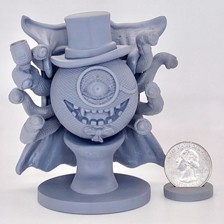 The Count Orpheric With Cape miniature 3D printed