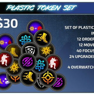 Plastic Token Pack