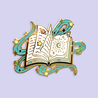 Grand Cosmic Spellbook Pin