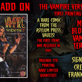 Vampire Verses #3 1st print. Signed (imported via Kickstarter)