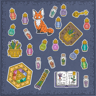 Apotheca Mystery Sticker Pack