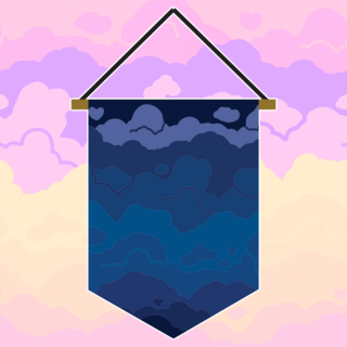 Dusk Sky Pin Display Banner