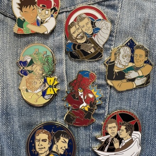 Friendships of the Multiverse Enamel Pins