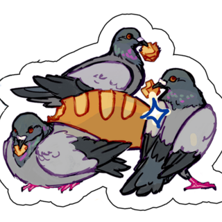 Pigeon Gang Sticker