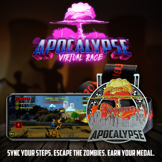 Apocalypse | Virtual Race + Race Medal