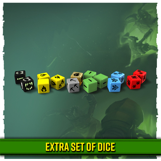 Extra Set of Dice (sold out in Canada,Asia/Aus and New Zealand)