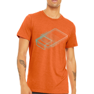 Waves Pixel Logo  T-Shirt