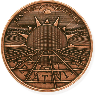 One (1) Copper Relativity Coin