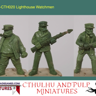 BG-CTH020 Lighthouse Watchmen (3 models, 28mm, unpainted)
