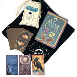 Gentle Tarot First Ed. and Full-size Guidebook Bundle