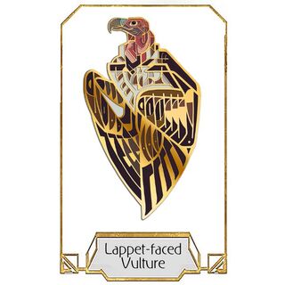 Lappet-Faced Vulture Pin