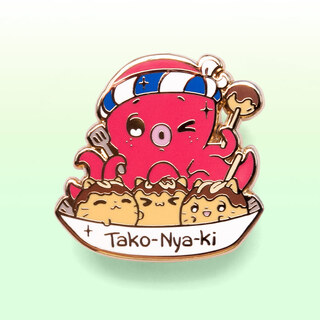 Enamel Pin Tako-Nya-Ki Kitties