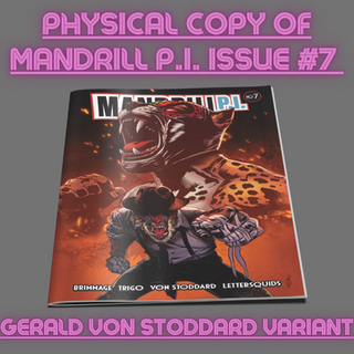 MANDRILL P.I. Issue #7 Variant (Von Stoddard)
