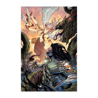 The Darkness vs. Angelus #1 [one-shot] [T.C.S.E. Spot Foil Variant]