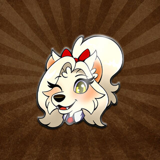 Wolf Pack Pups: Snow Paw 1.5″ Hard Enamel Pin