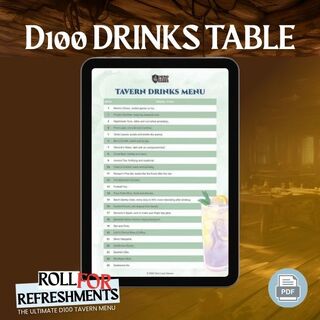 d100 Drinks Table