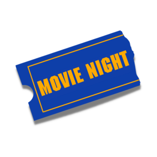 Movie Night Pin