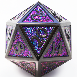 Nightshade - Giant Metal D20