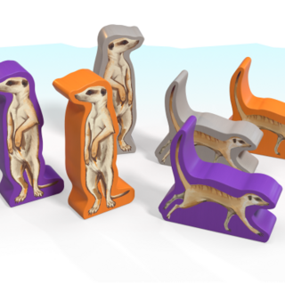 Additional Meerkat Faction Meeple