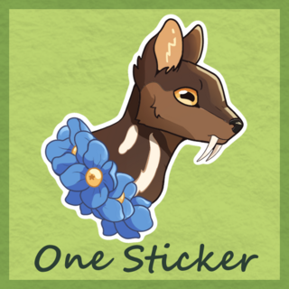Oh Deer! Vinyl Sticker