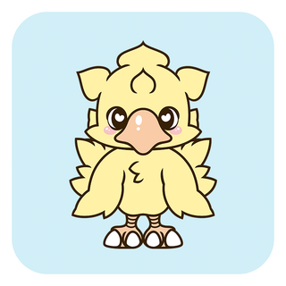 Final Fantasy Chocobo Enamel Pin