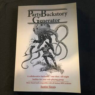 Party Backstory Generator Softcover