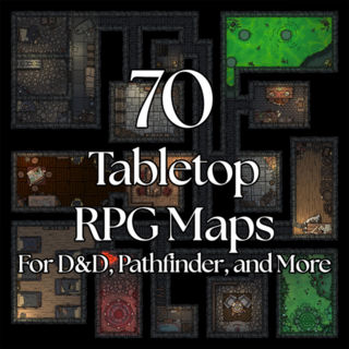 "70+ TTRPG Battlemaps" JPGs