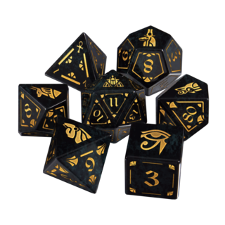 Dice Set - Golden Pantheon