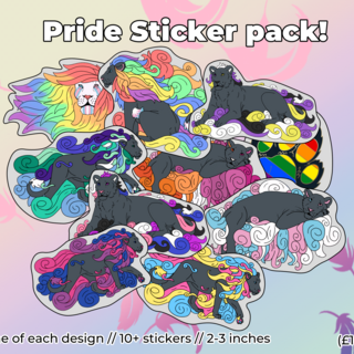 pride sticker set