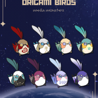 Origami Bird Full Set