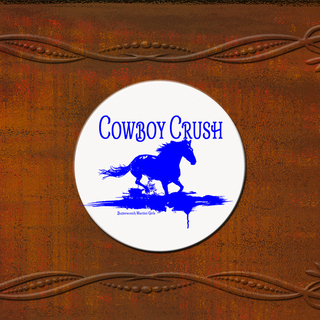Blue Horse Coaster by the Butterscotch Martini Girls
