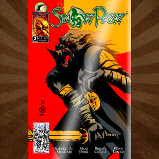 Snow Paw #3 Metal Cover By Joseph Schmalke