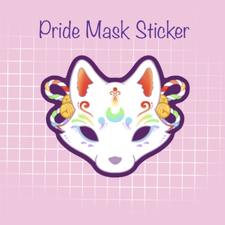 Pride Mask Sticker