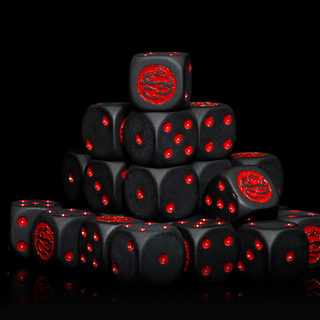 Black Matte Dice Pack