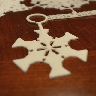 White Mini-Snowflake