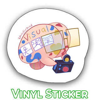 Sticker - Visual Brain