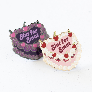 Smut Retro Cake Pin