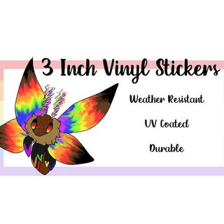 Moth Sticker