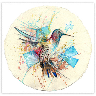 1002 bpm Hummingbird Print