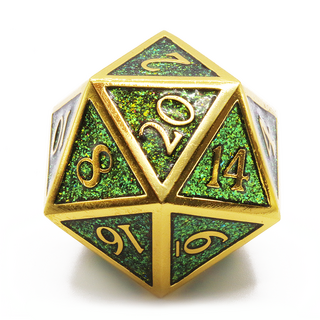 Enchanted Grove - Giant Metal D20