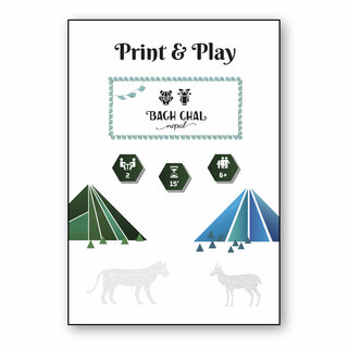 Bagh Chal Print & Play ✂️📐