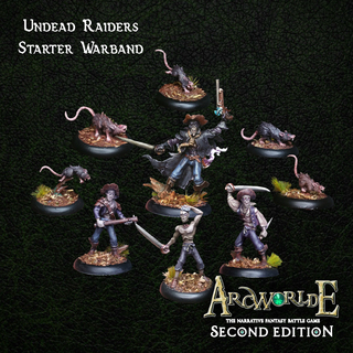 (Metal) Undead Raider Starter Warband